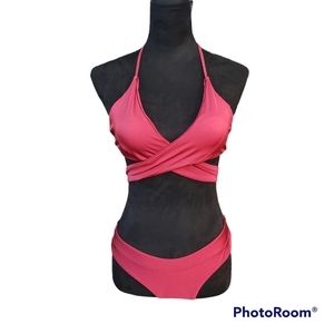 NWOT Shein Bikini, Dark Red, Women's Size M